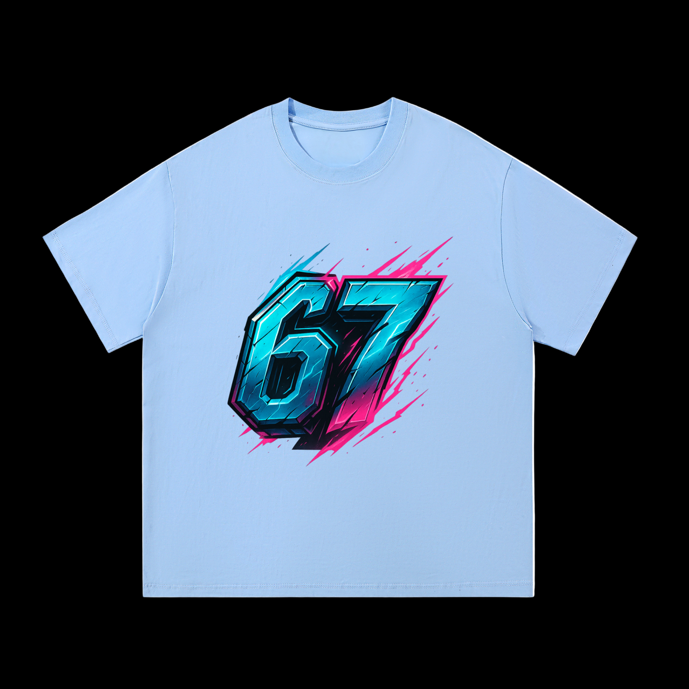 SixSeven Essential Tee – [Cyber 67 Matrix]]
