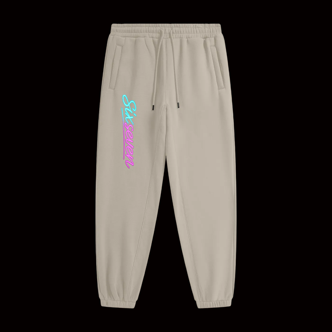 SixSeven Sweatpants – [Minimal Neon Script]
