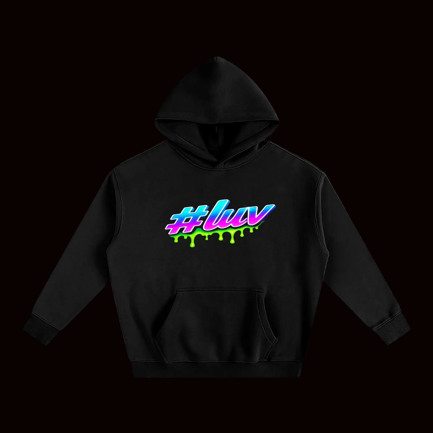 #luv,hoodie,Oversized