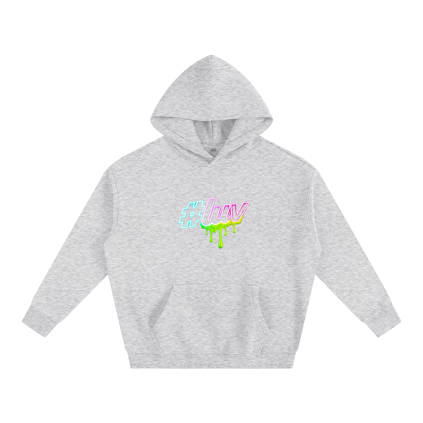 Hashtag Collection — #Luv Oversized Hoodie