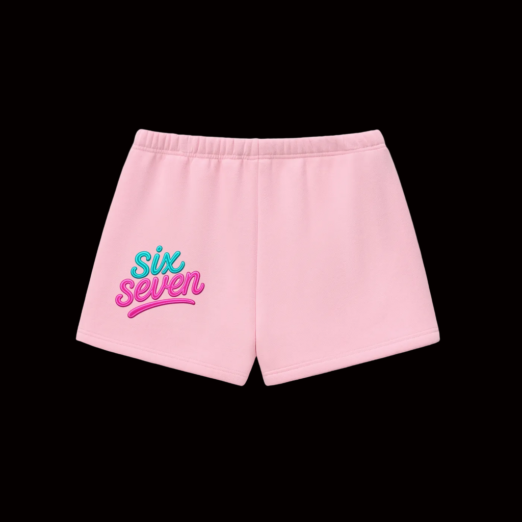 SixSeven Women’s Fleece Shorts – [CheakyMascot]