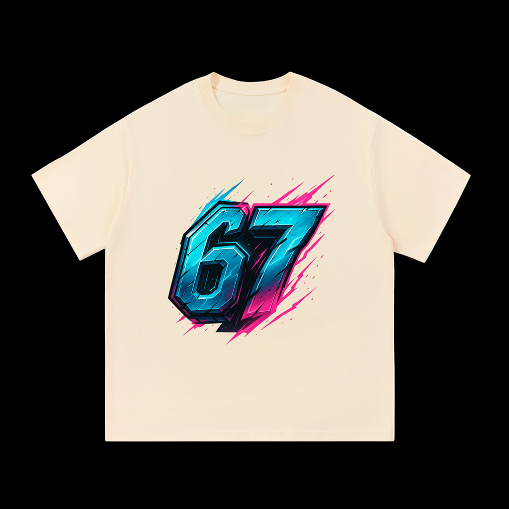 SixSeven Essential Tee – [Cyber 67 Matrix]]