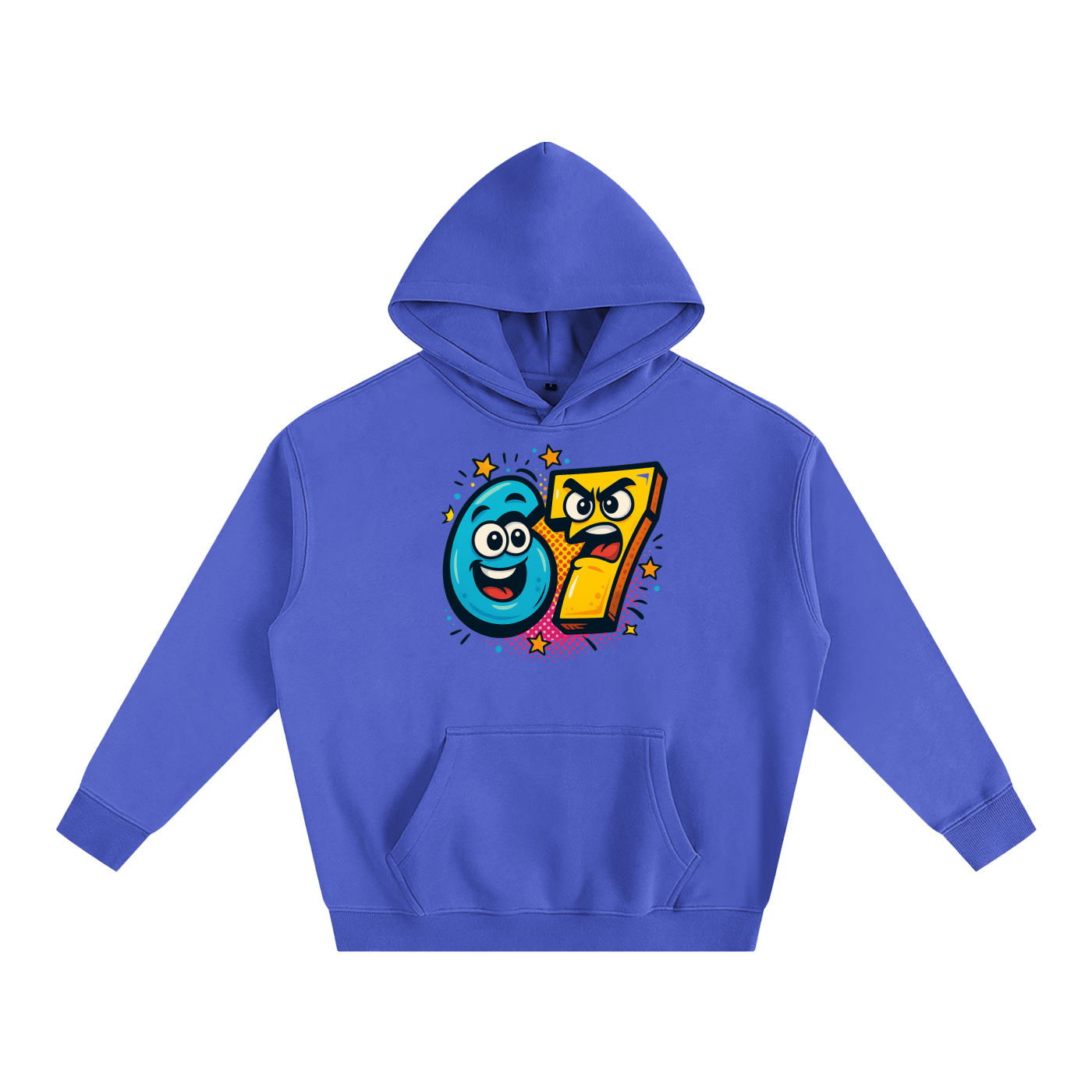 SixSeven Oversized Fleece Hoodie – [Manga Volt 67]