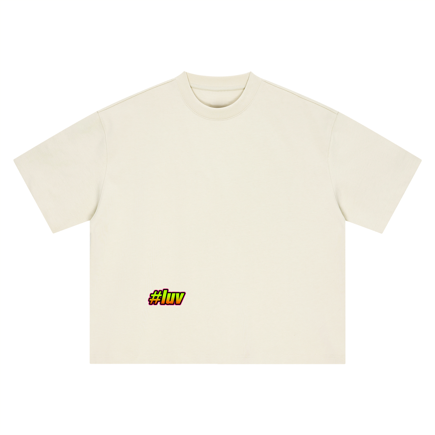 #luv t-shirt, #luv oversized t