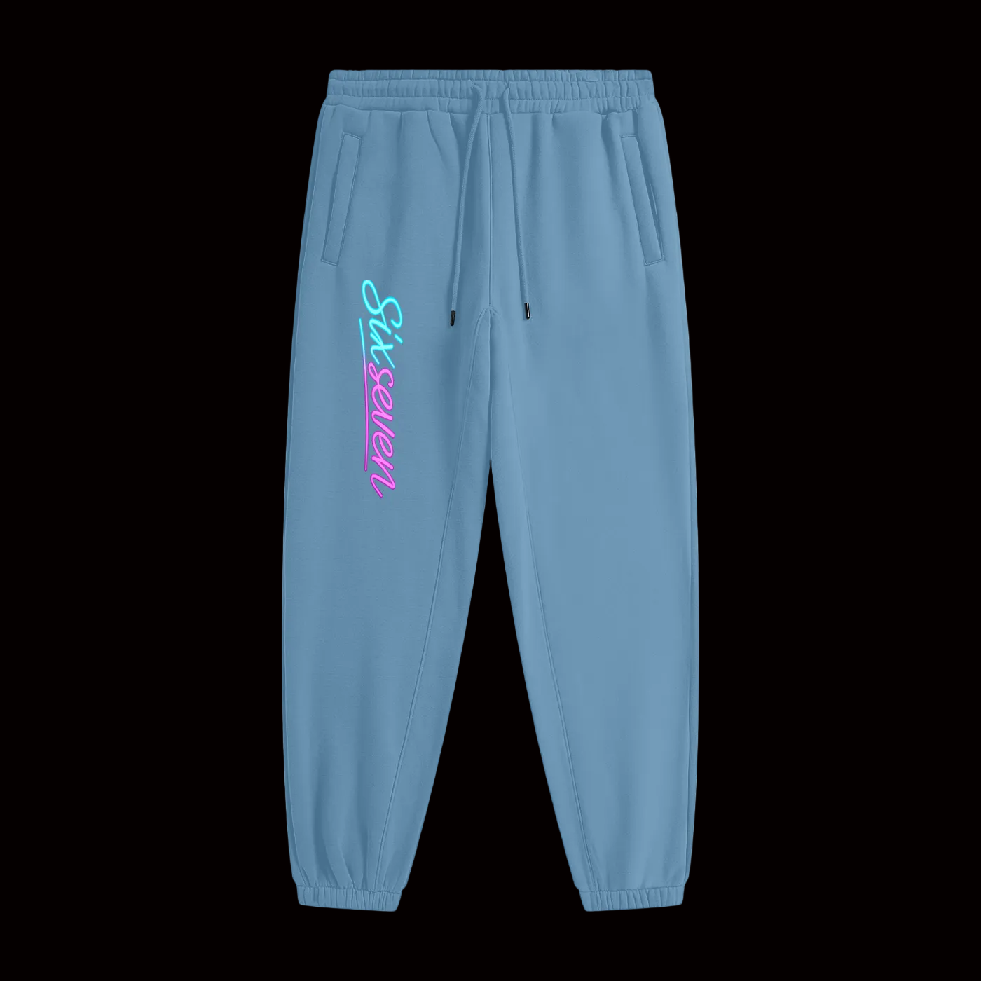 SixSeven Sweatpants – [Minimal Neon Script]