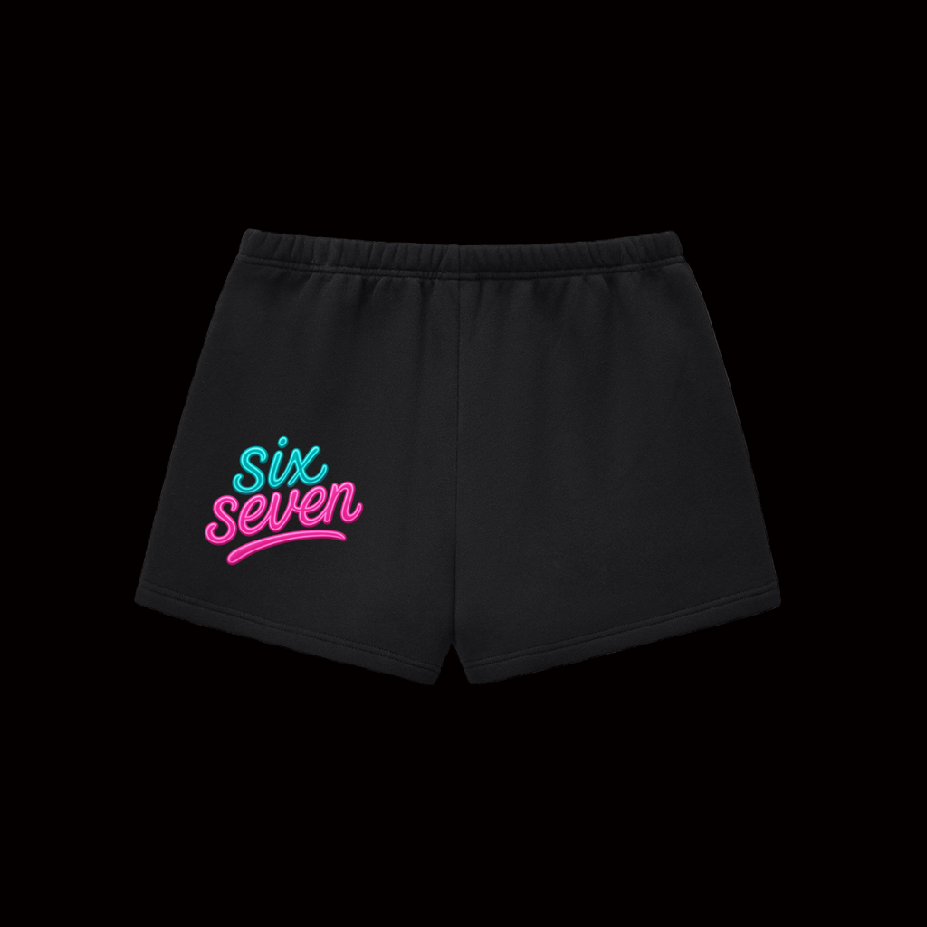 SixSeven Women’s Fleece Shorts – [CheakyMascot]