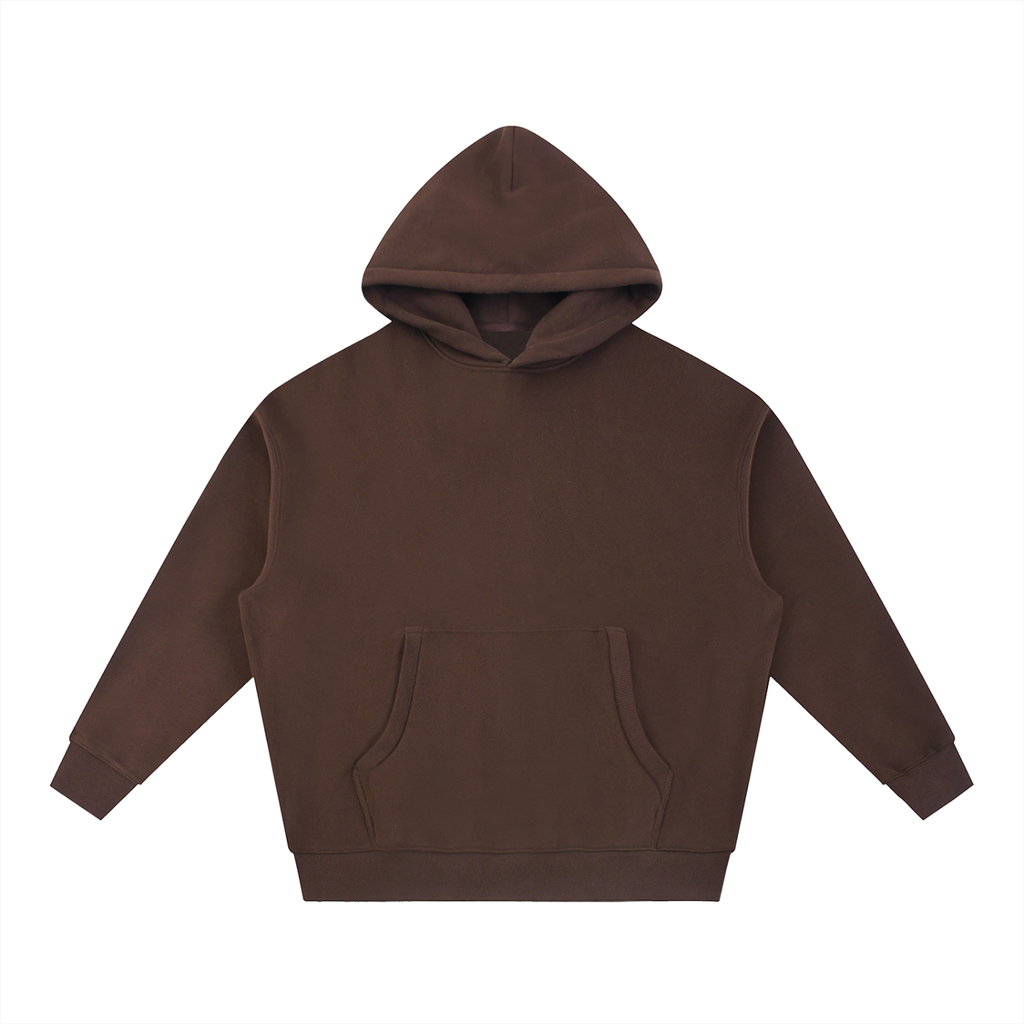 Sixseven Basics Essential Oversized Boxy Fit Fleece Hoodie