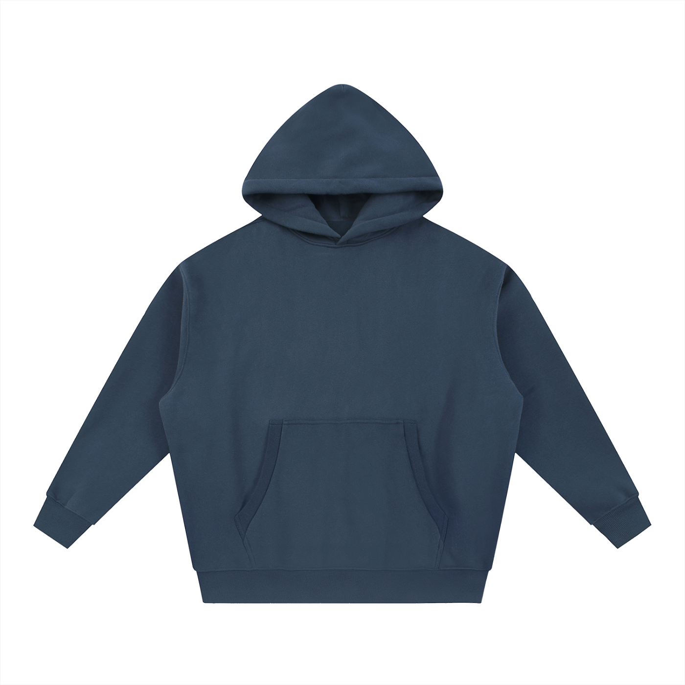 Sixseven Essential Oversized Boxy Fit Fleece Hoodie -67 Matrix