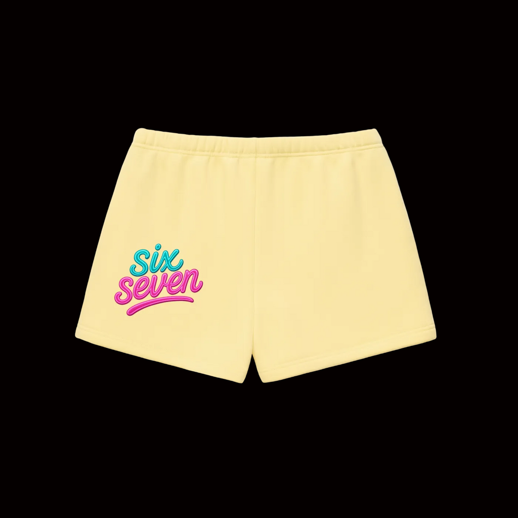 SixSeven Women’s Fleece Shorts – [CheakyMascot]