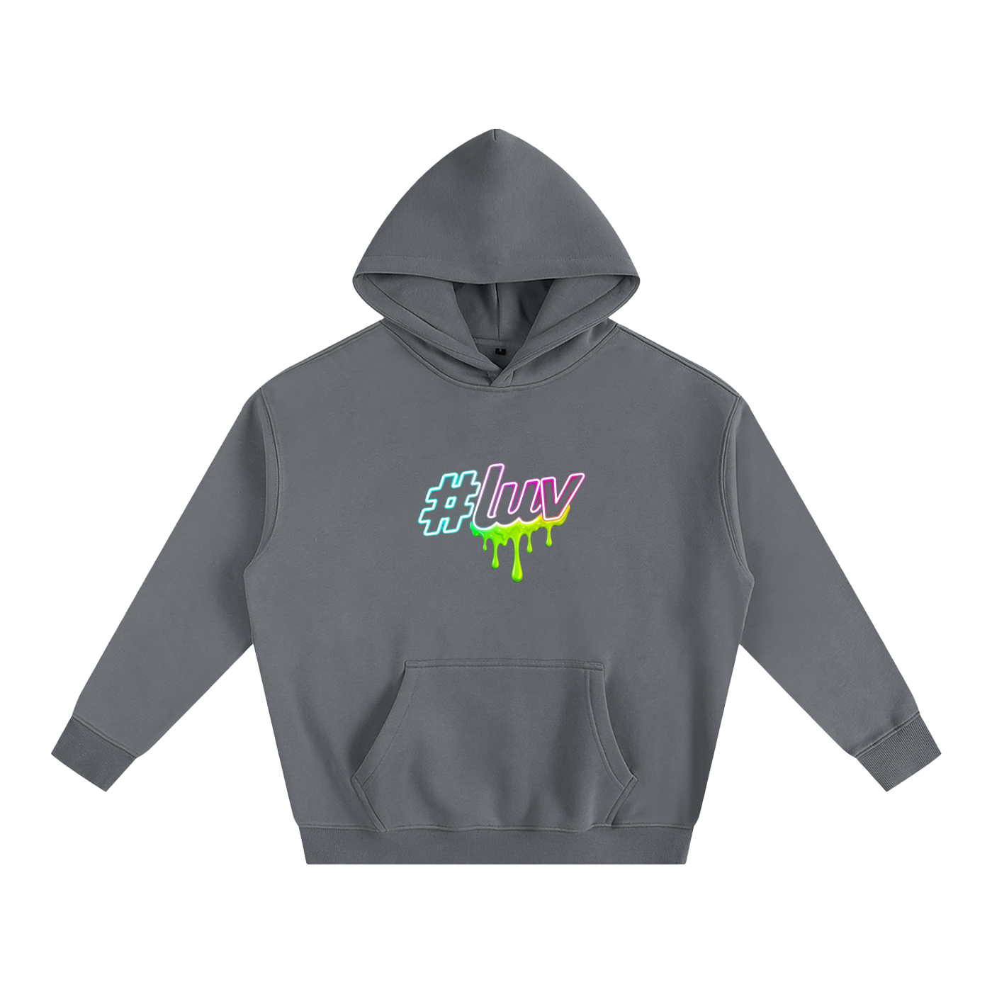 Hashtag Collection — #Luv Oversized Hoodie