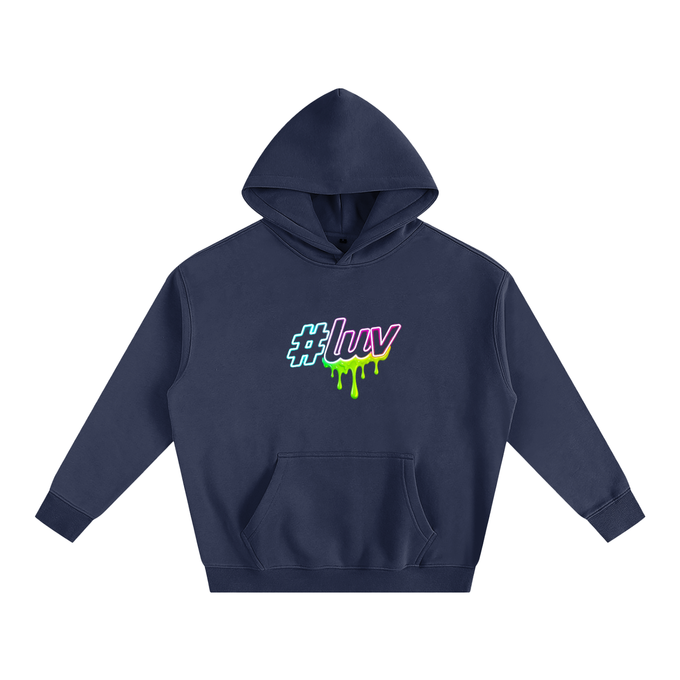 Hashtag Collection — #Luv Oversized Hoodie