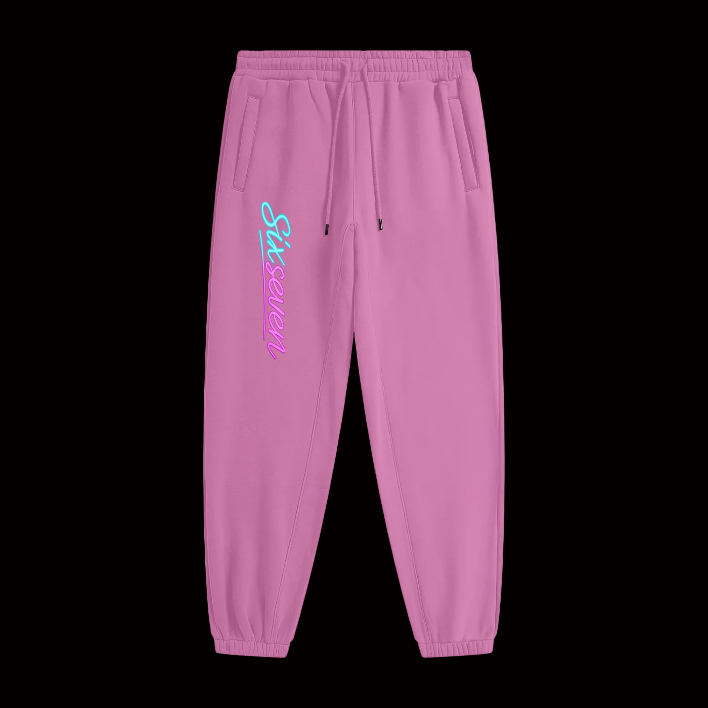 SixSeven Sweatpants – [Minimal Neon Script]