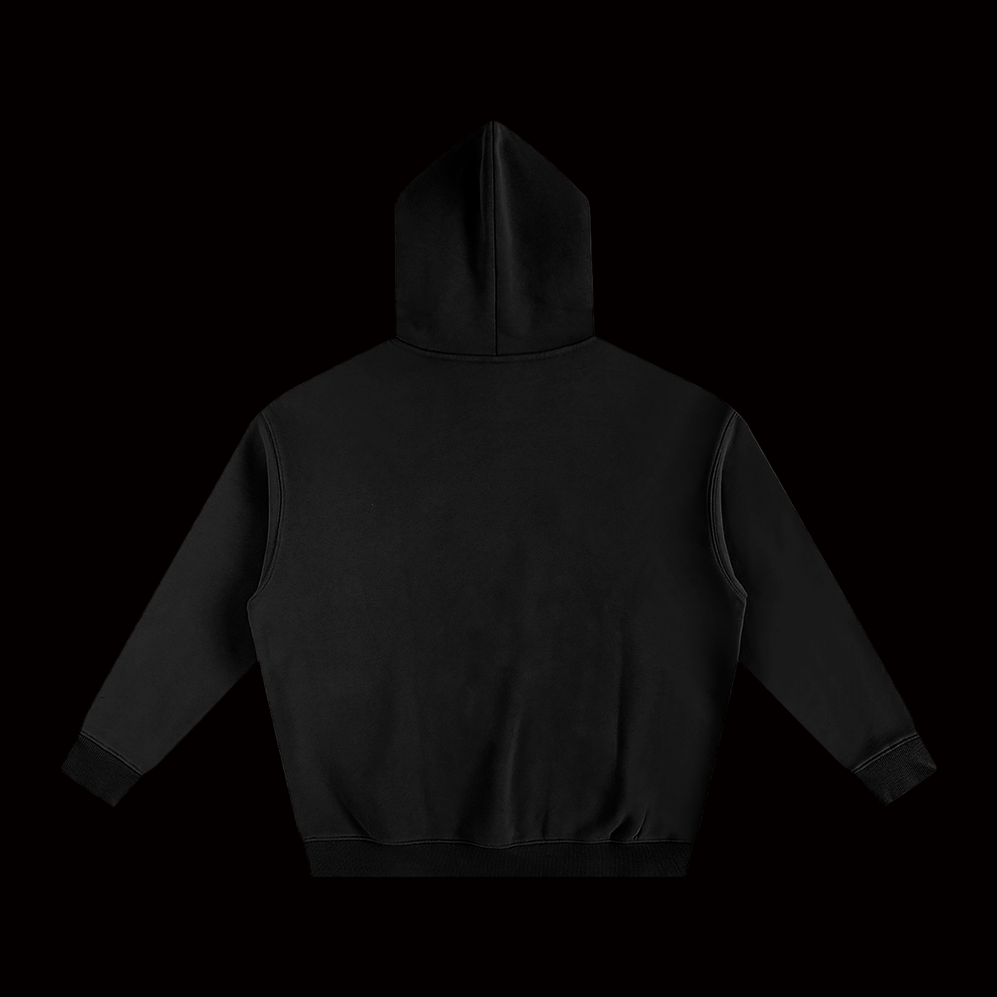 SixSeven Oversized Fleece Hoodie – Heritage Script Gold Teal]