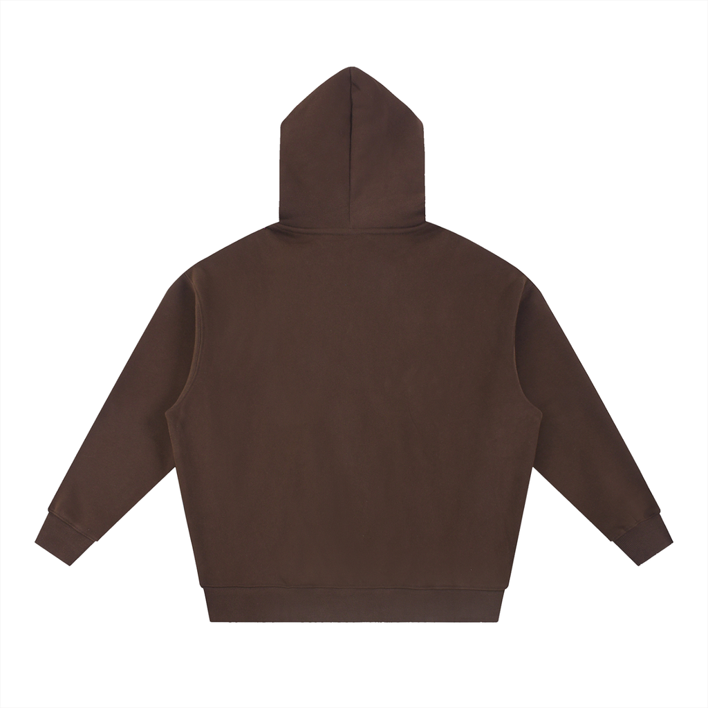 Sixseven Basics Essential Oversized Boxy Fit Fleece Hoodie