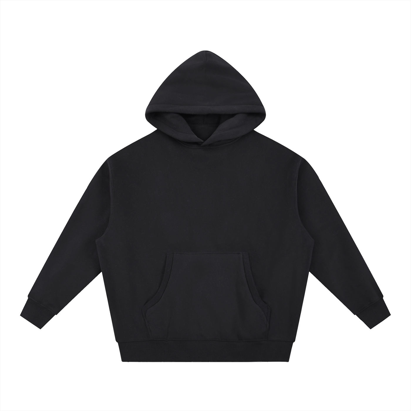 Sixseven Essential Oversized Boxy Fit Fleece Hoodie -67 Matrix