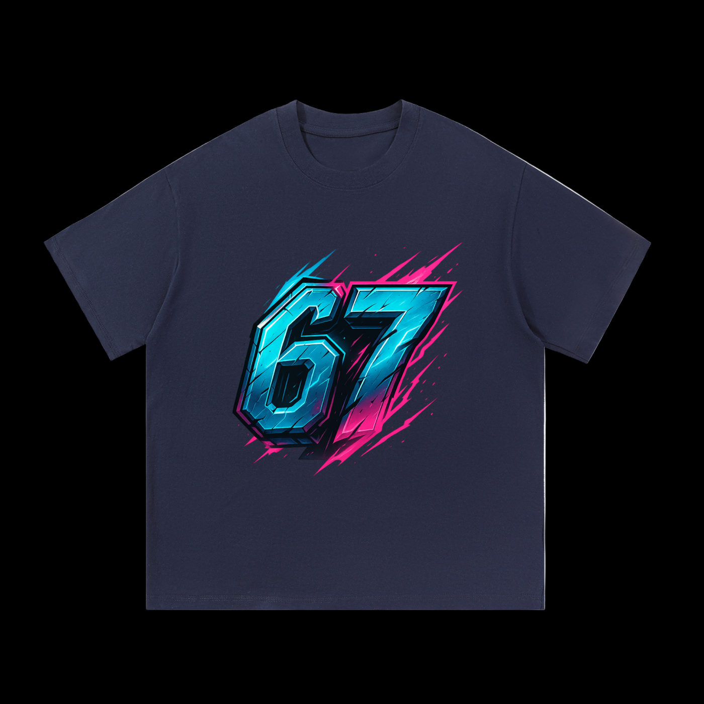 SixSeven Essential Tee – [Cyber 67 Matrix]]