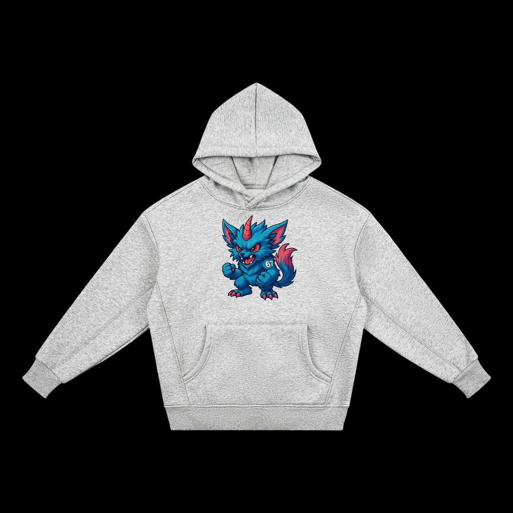 Sixseven Essential Kids' Fleece Hoodie -67 Mascot