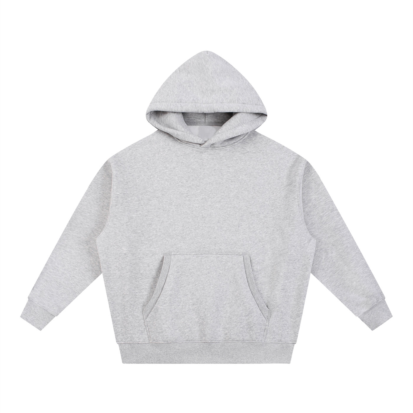 Sixseven Essential Oversized Boxy Fit Fleece Hoodie -67 Matrix